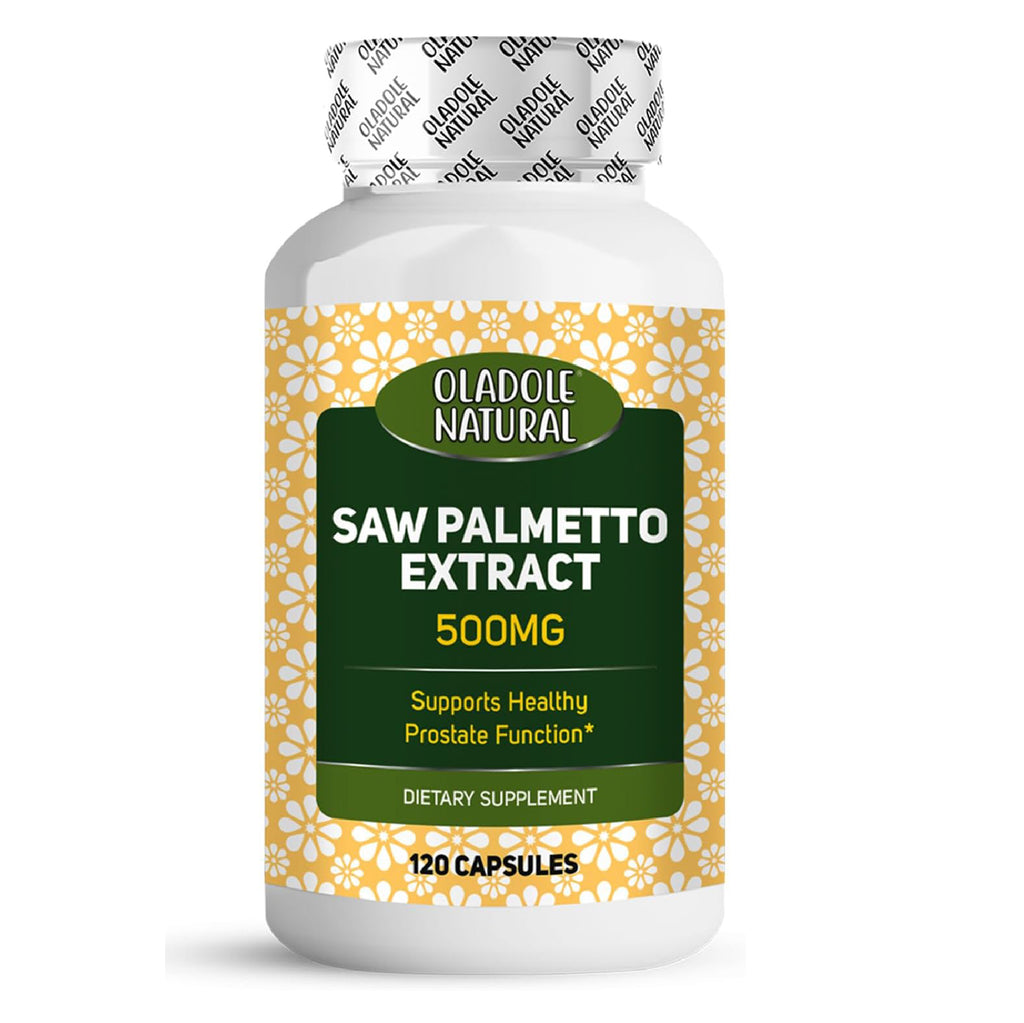 Saw Palmetto Extract 500mg 120 Capsules