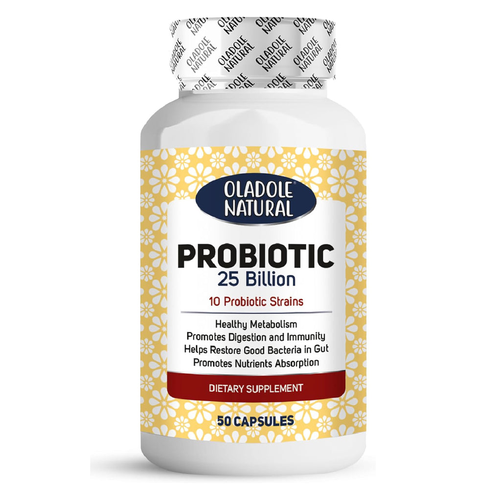 Probiotic 25 Billion 10 Probiotic Strains 50 Capsule