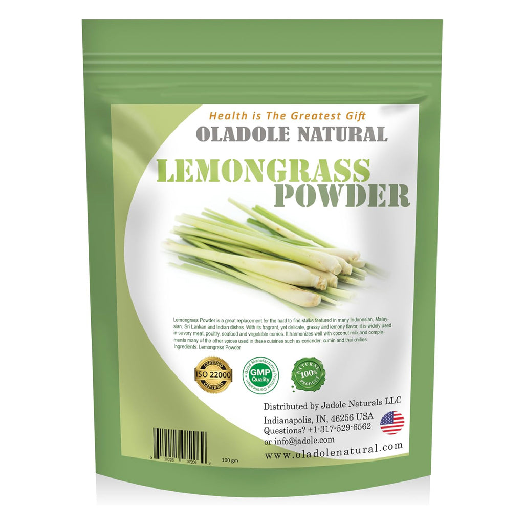 Natural Lemongrass Powder 100g