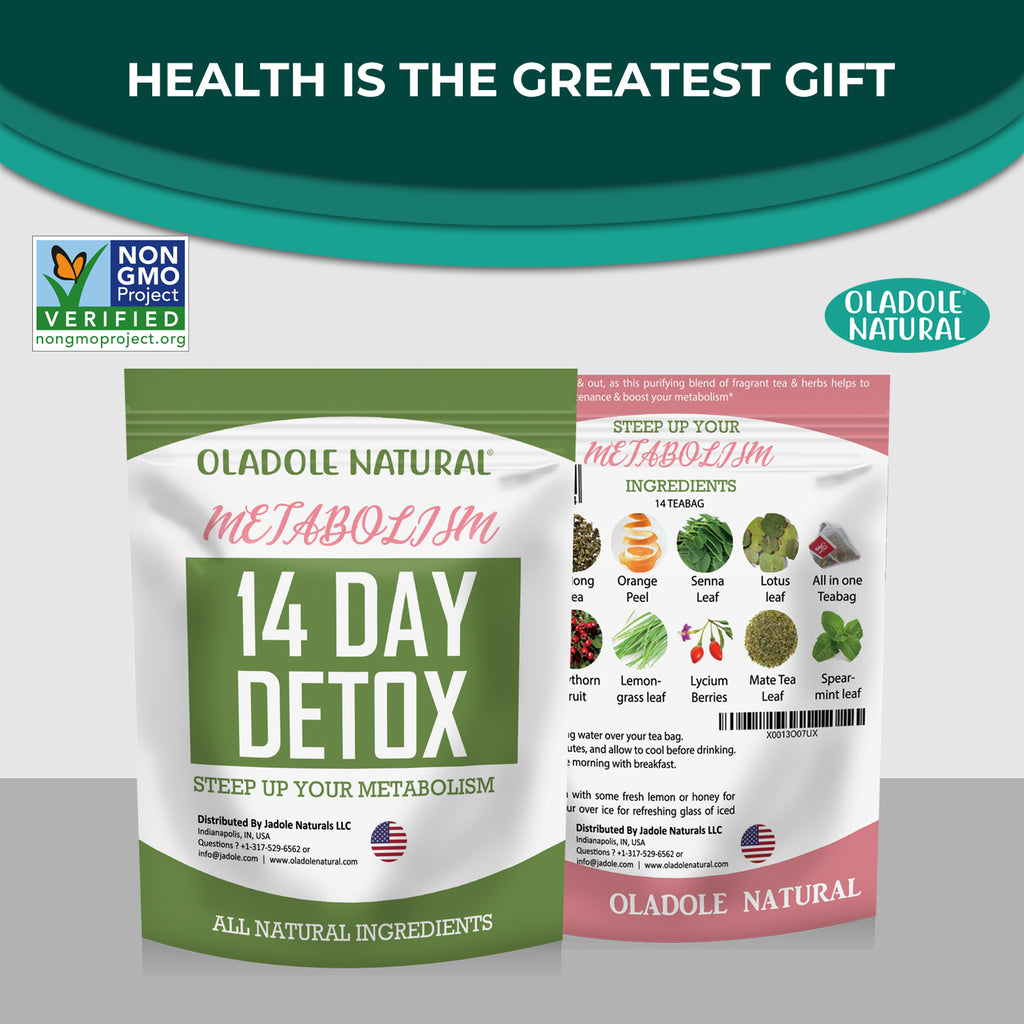 14 Day Detox Tea 14 Tea bags – Oladole Store