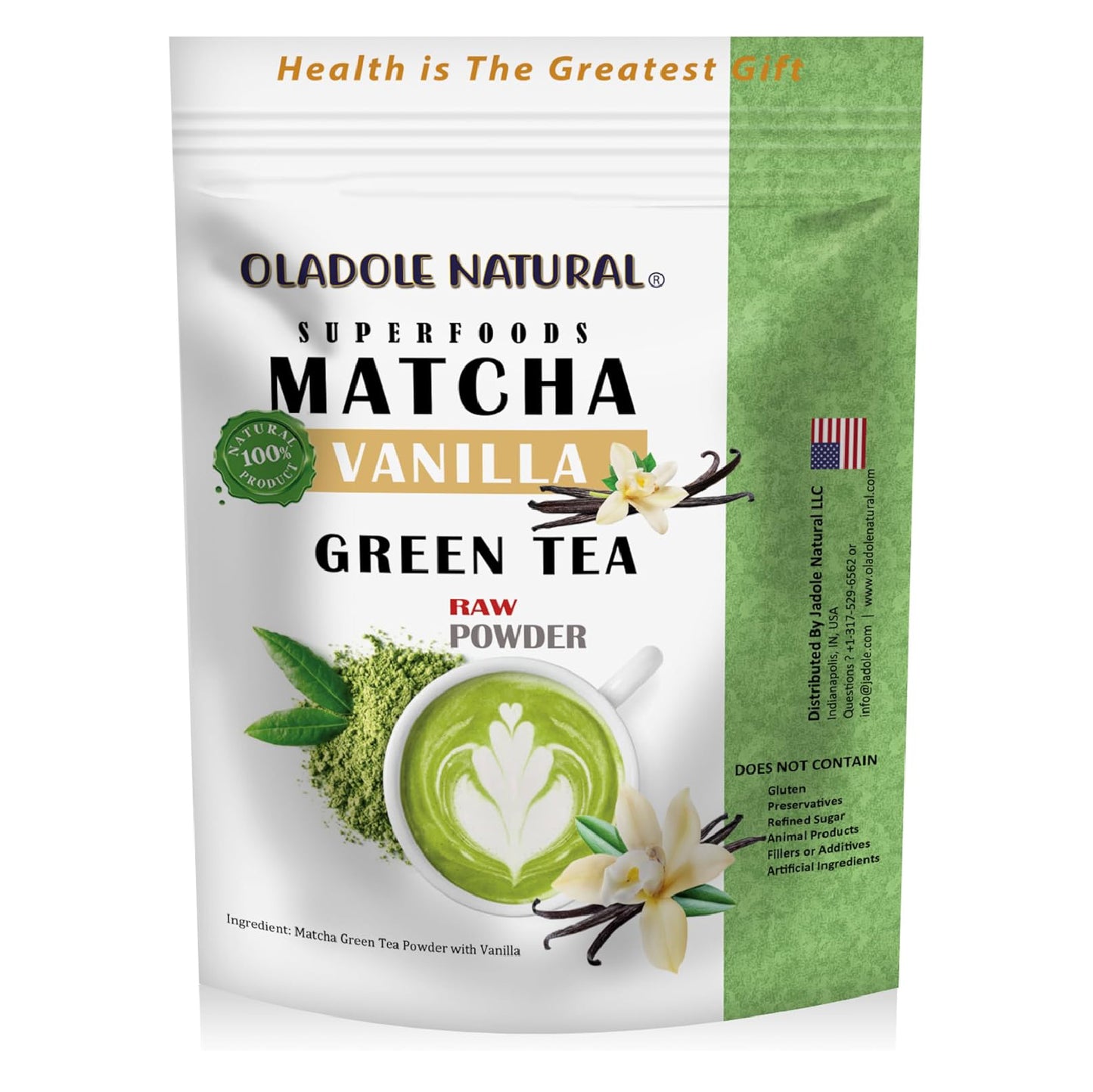 Vanilla Matcha Green Tea Powder 50 g
