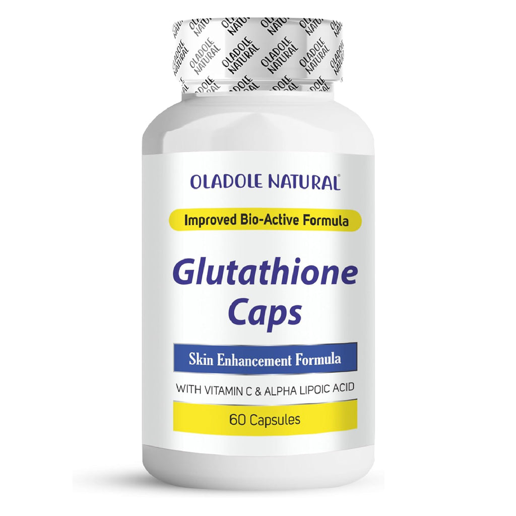 Glutathione Caps with Vitamin C 620mg Complex 60 Capsules