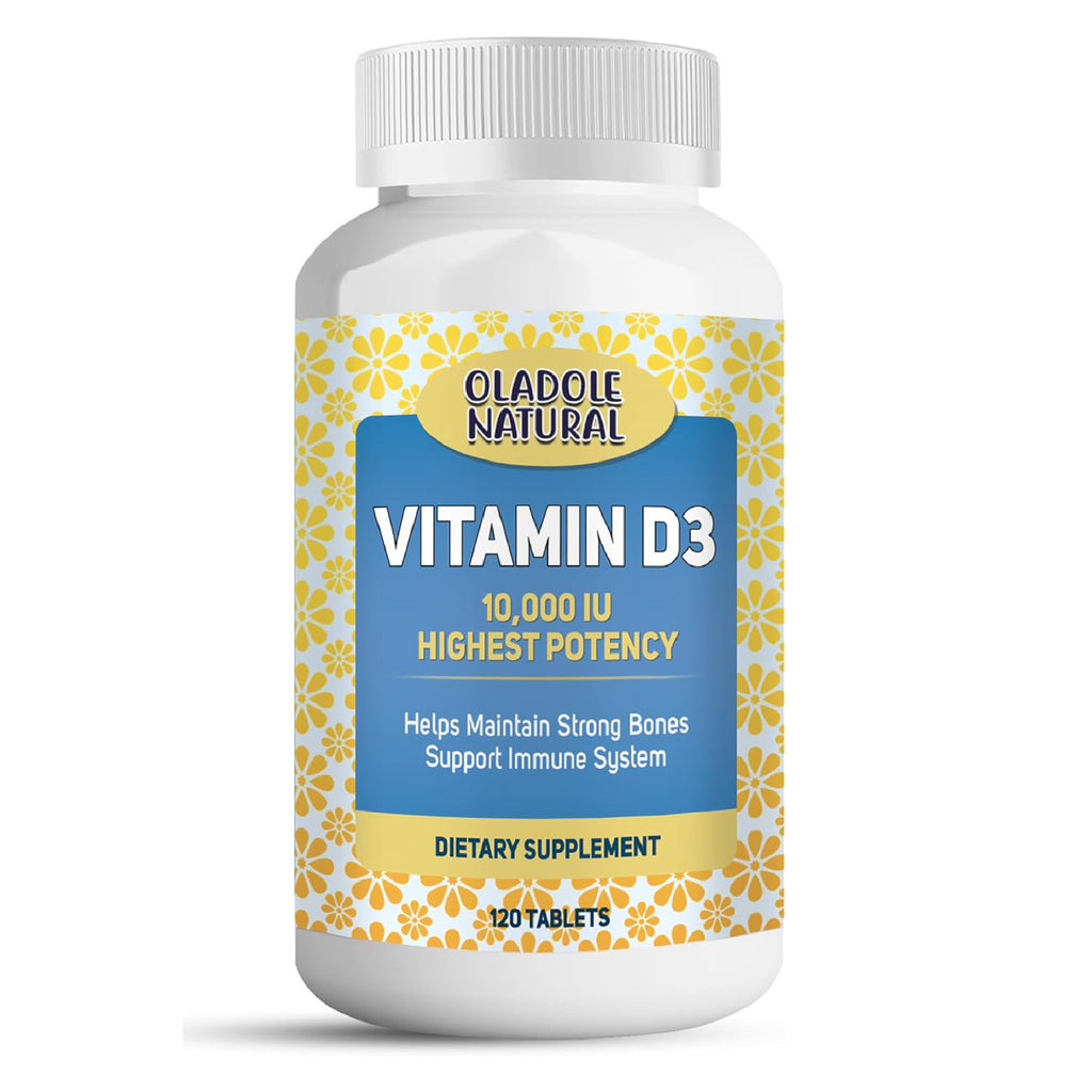 Vitamin D3 10,000 iu 120 Tablets