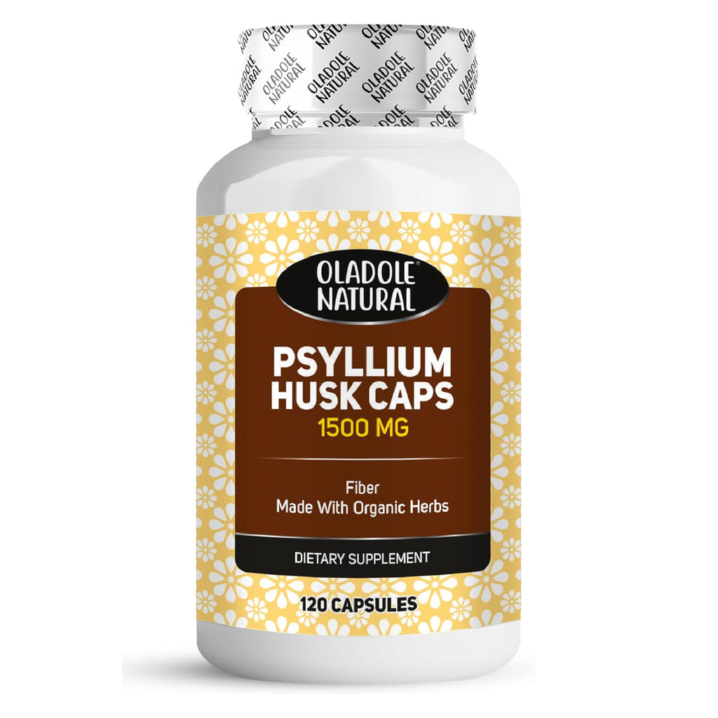 Psyllium Husk 1500mg 120 Capsules