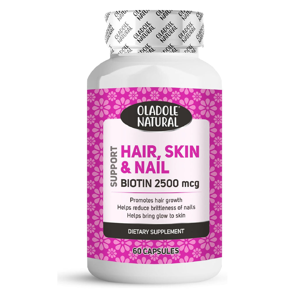 Biotin Hair Skin & Nails 2500mcg 60 Capsule