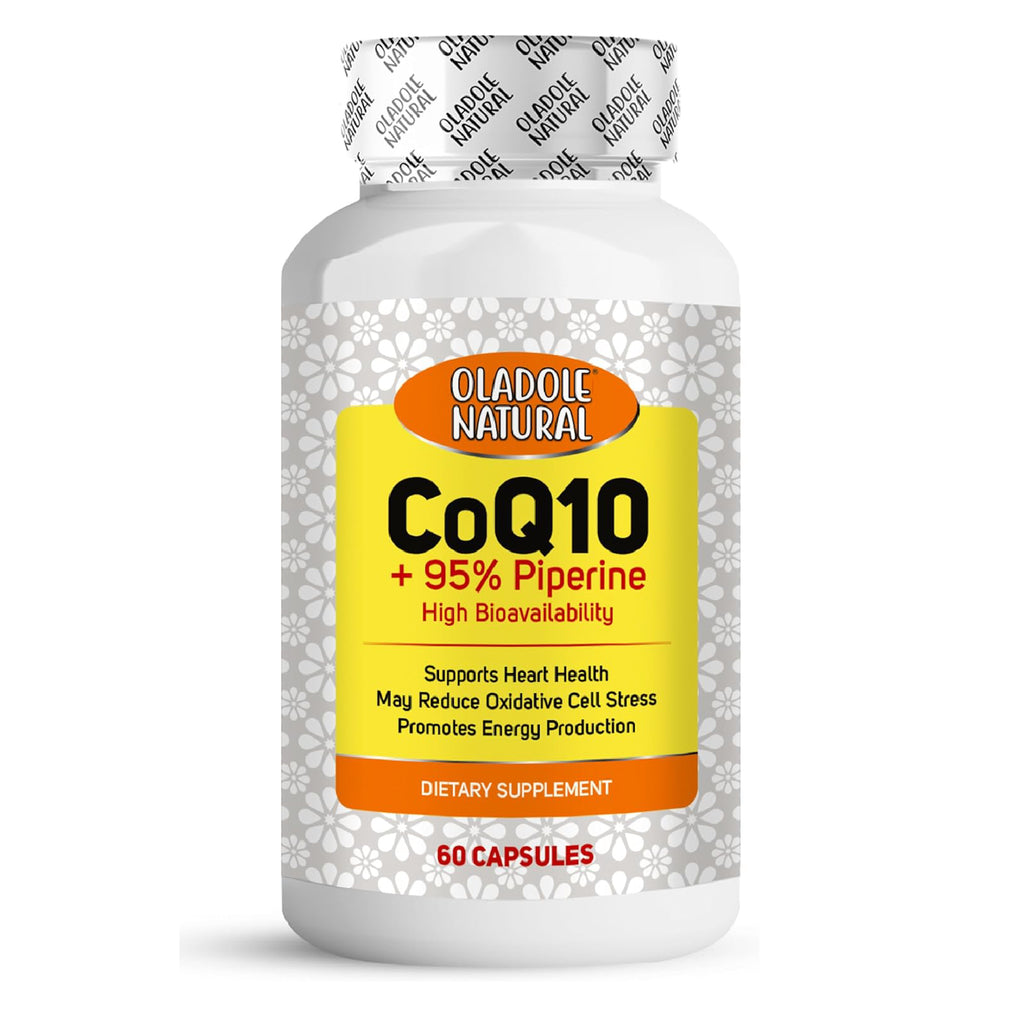 CoQ10 + 95% Piperine 200mg 60 Capsules