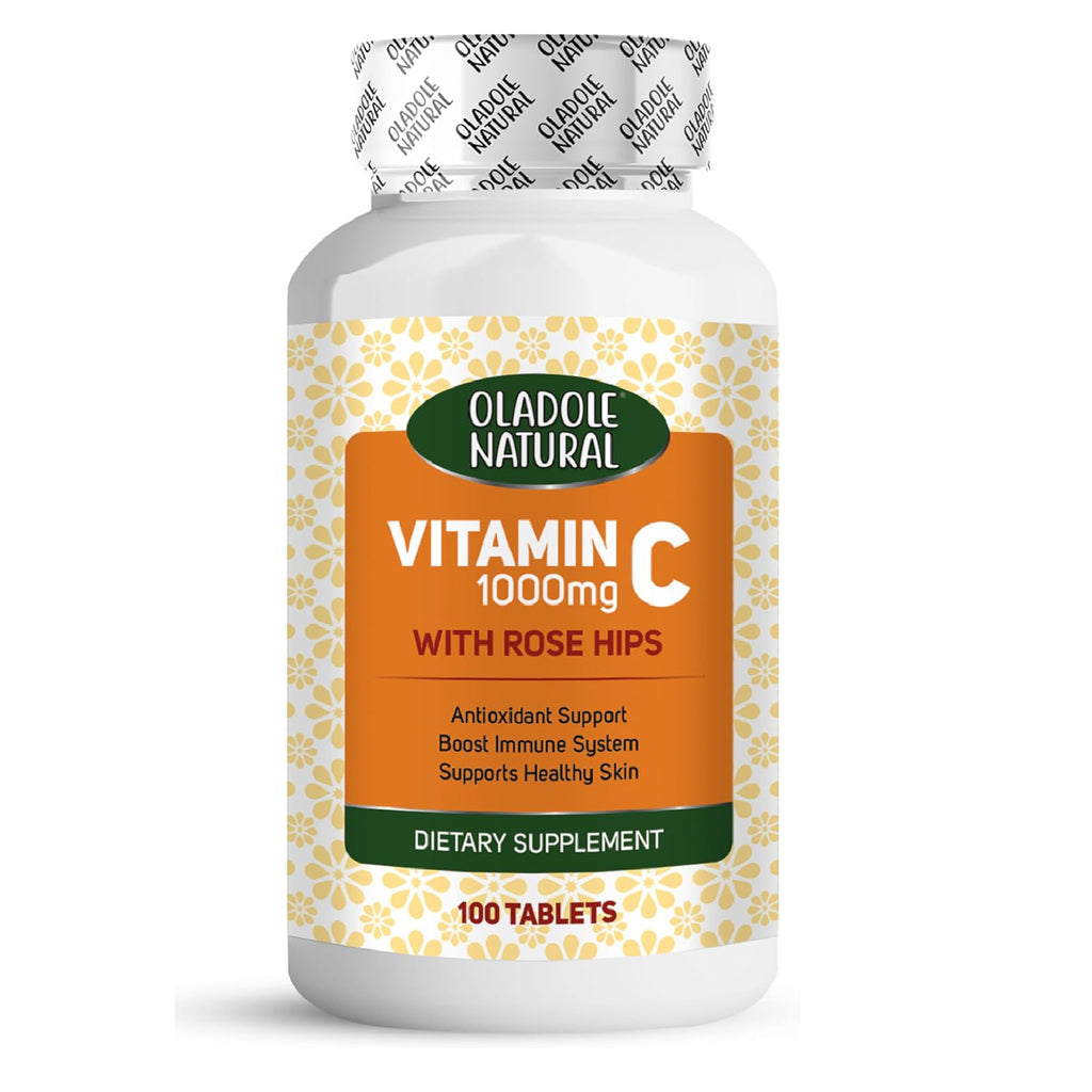 Vitamin C 1000 mg with Rose Hips 100 Tablets