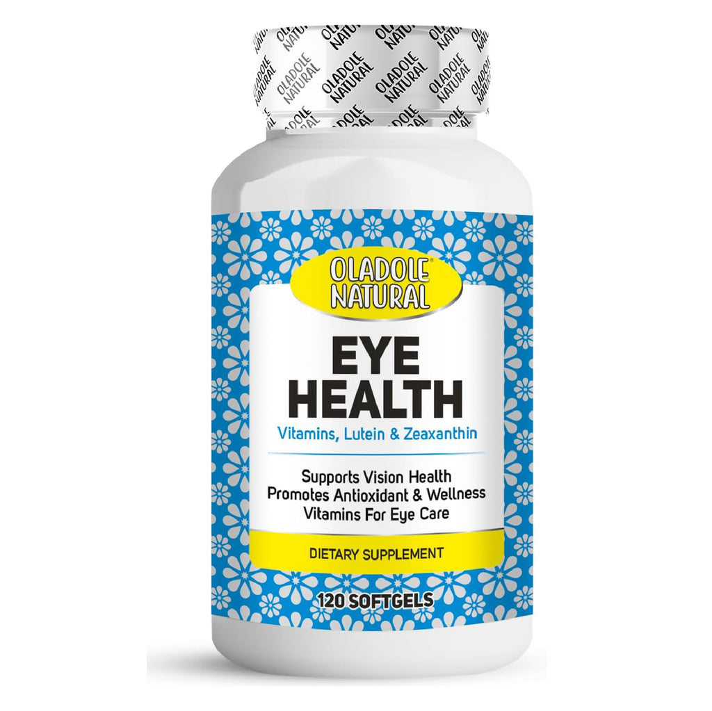 Eye Health Supplement with Vitamins, Lutein, Zeaxanthin 120 Softgels