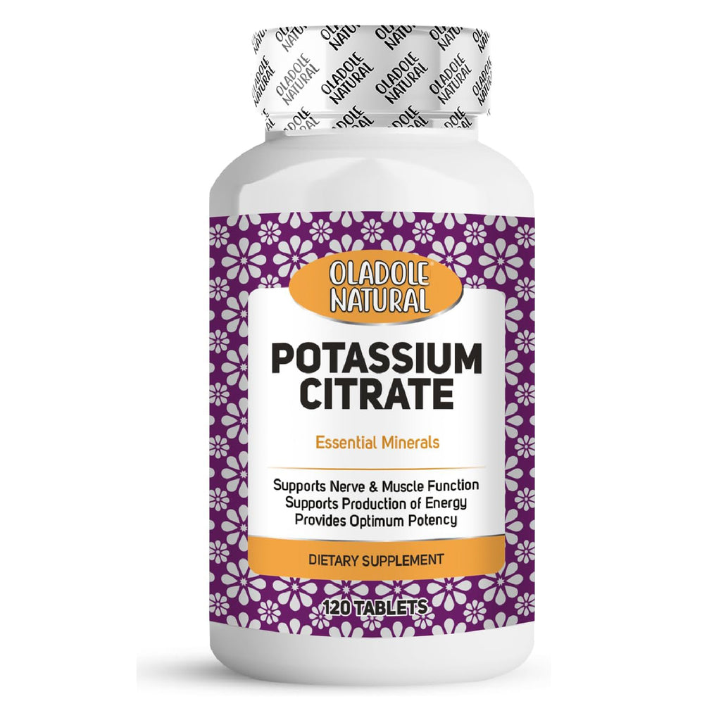 Potassium Citrate 99 mg Supplement 120 Tablets