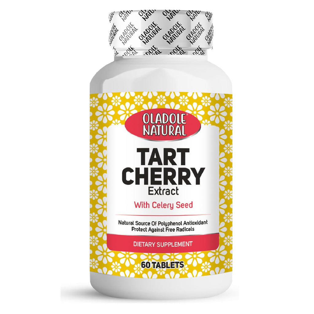 Tart Cherry Extract with Celery Seed Complex 1240mg 60 Tablets