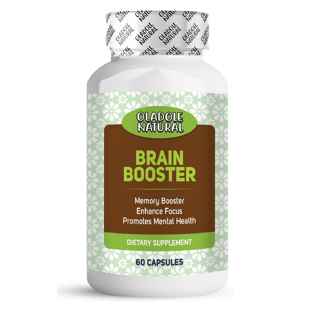 Brain Booster Supplement With Vitamin B12 60 Capsules