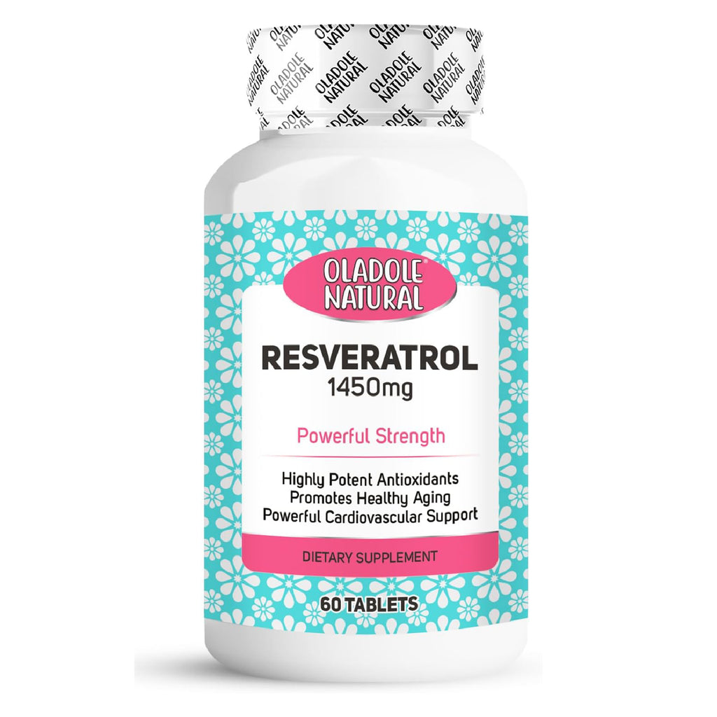 Resveratrol & Polyphenol Complex 1450mg 60 Tablets