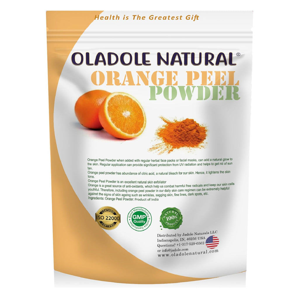 Orange Peel Powder 100% Pure and Natural