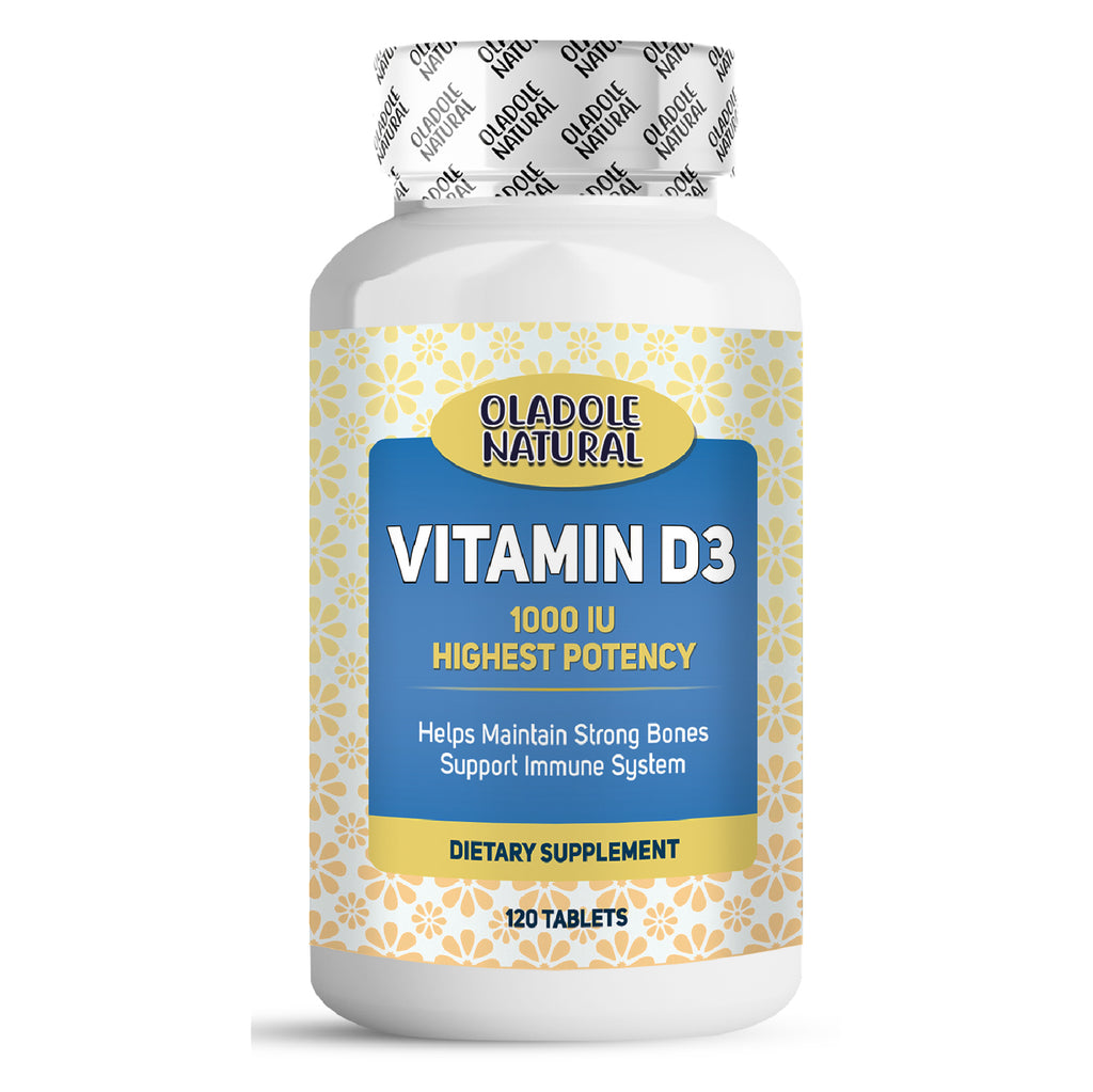 Vitamin D3 1000 iu 120 Softgels