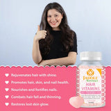 Hair Vitamins 60 Gummies with Vitamin C, Biotin & Folic Acid
