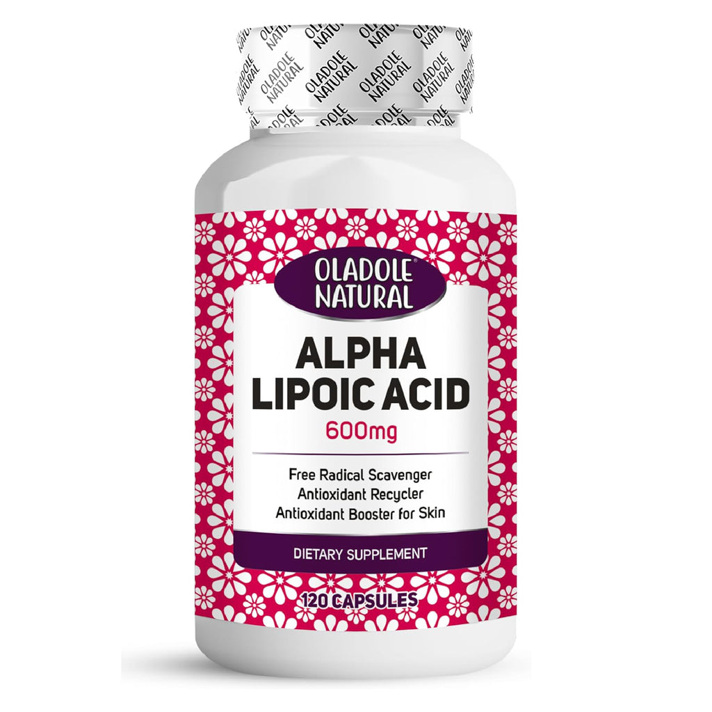 Alpha Lipoic acid 600mg 120 capsules