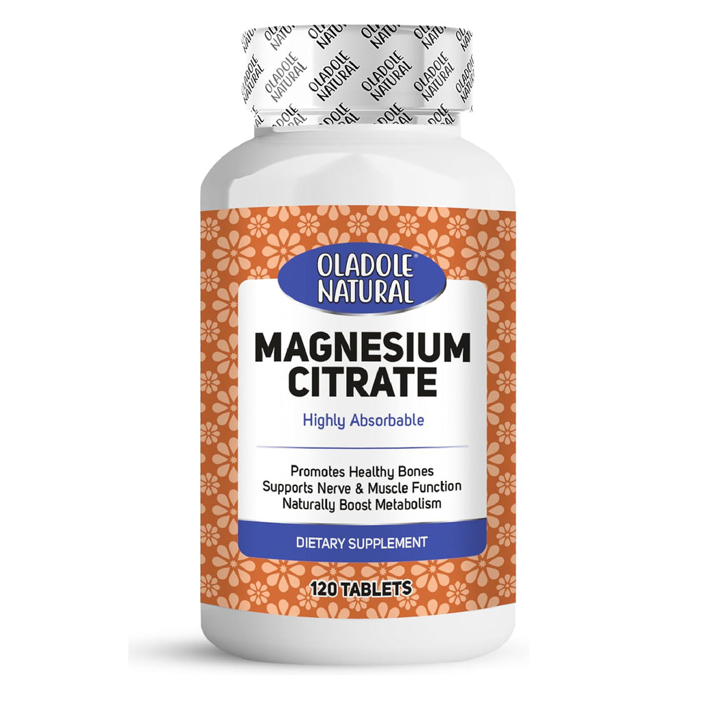 Highly Absorbable Magnesium Citrate 420Mg 120 Tablets