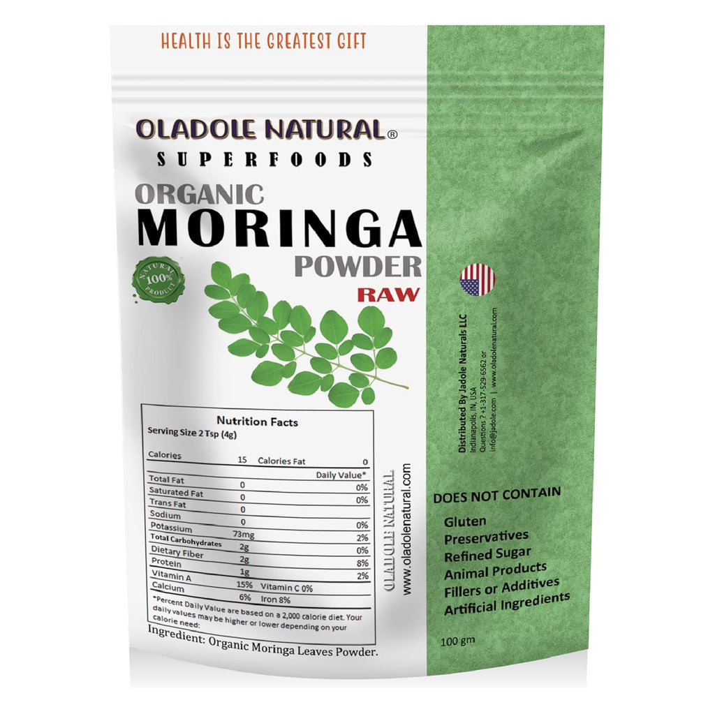 Organic Moringa Leaf Powder 100 gm