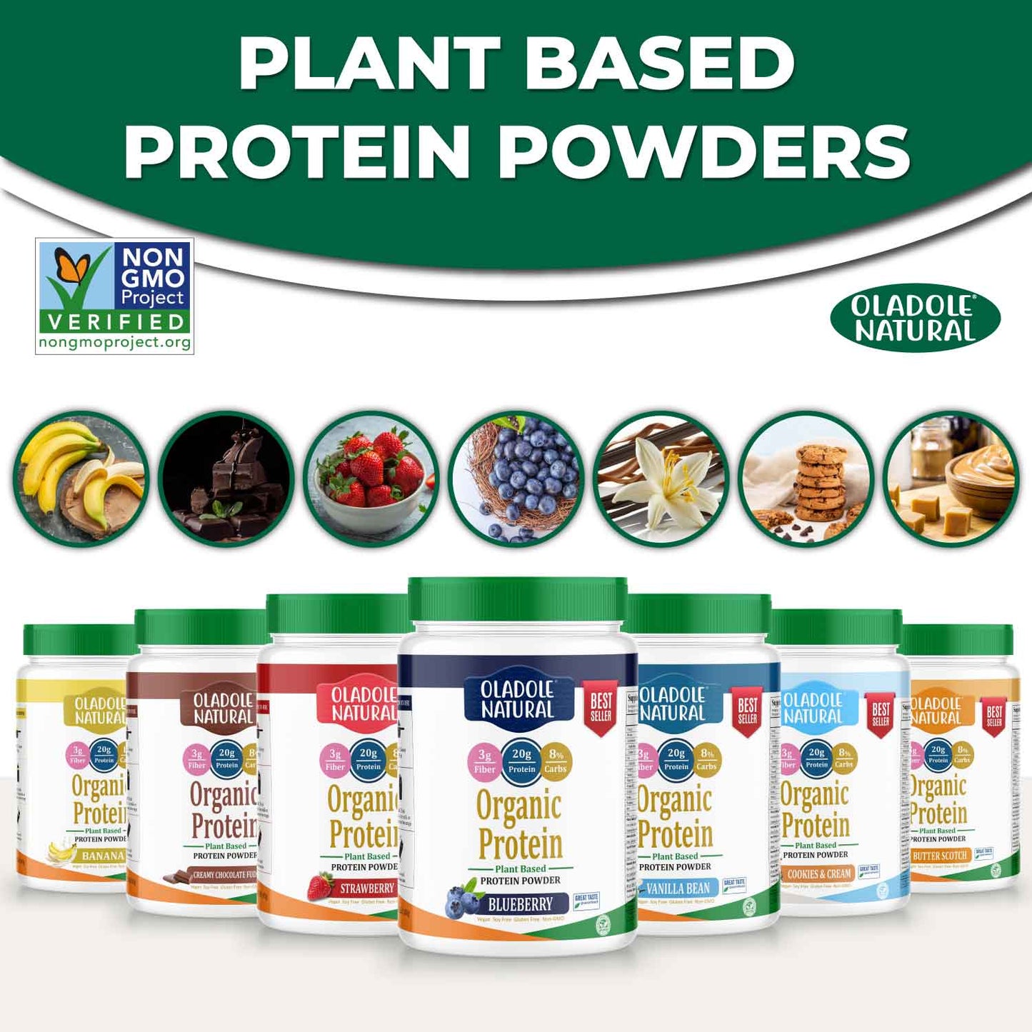 Collection Plant Based Protein Powder
