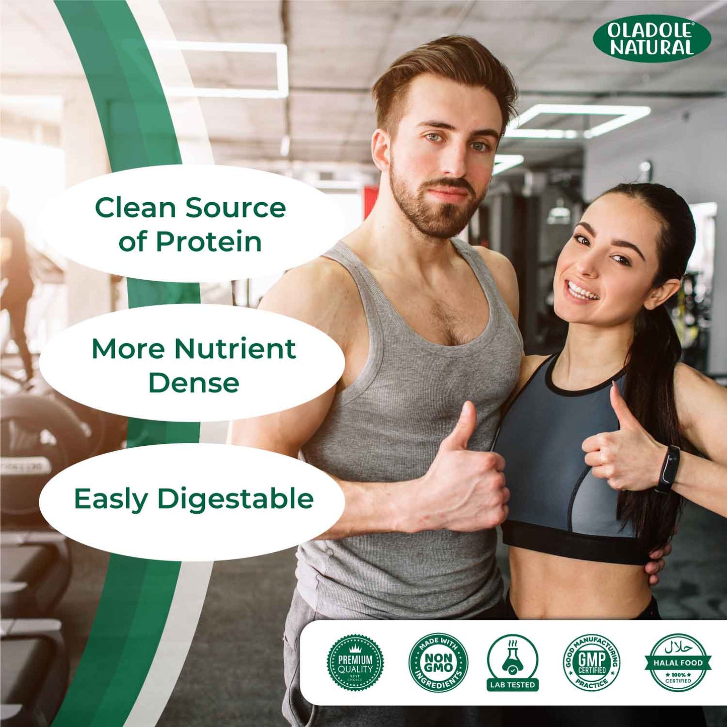 Key Benefits Plant Based Protein Powder Strawberry1 Kg Halal
