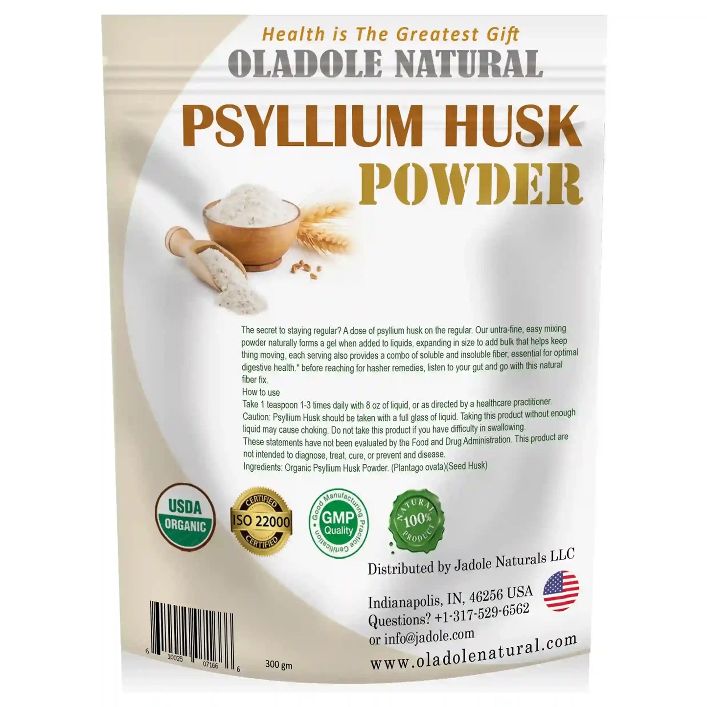 Psyllium Husk Powder 300 g