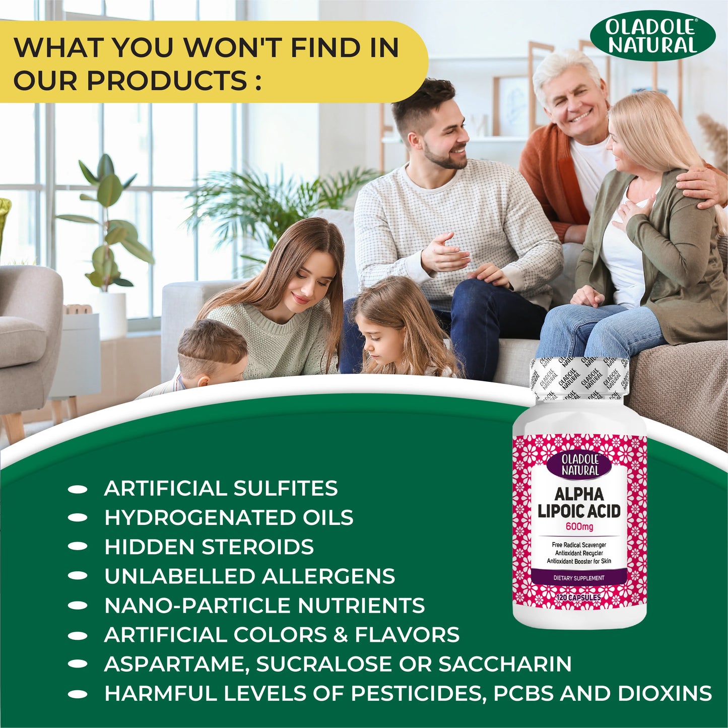 Alpha Lipoic acid 600 mg 