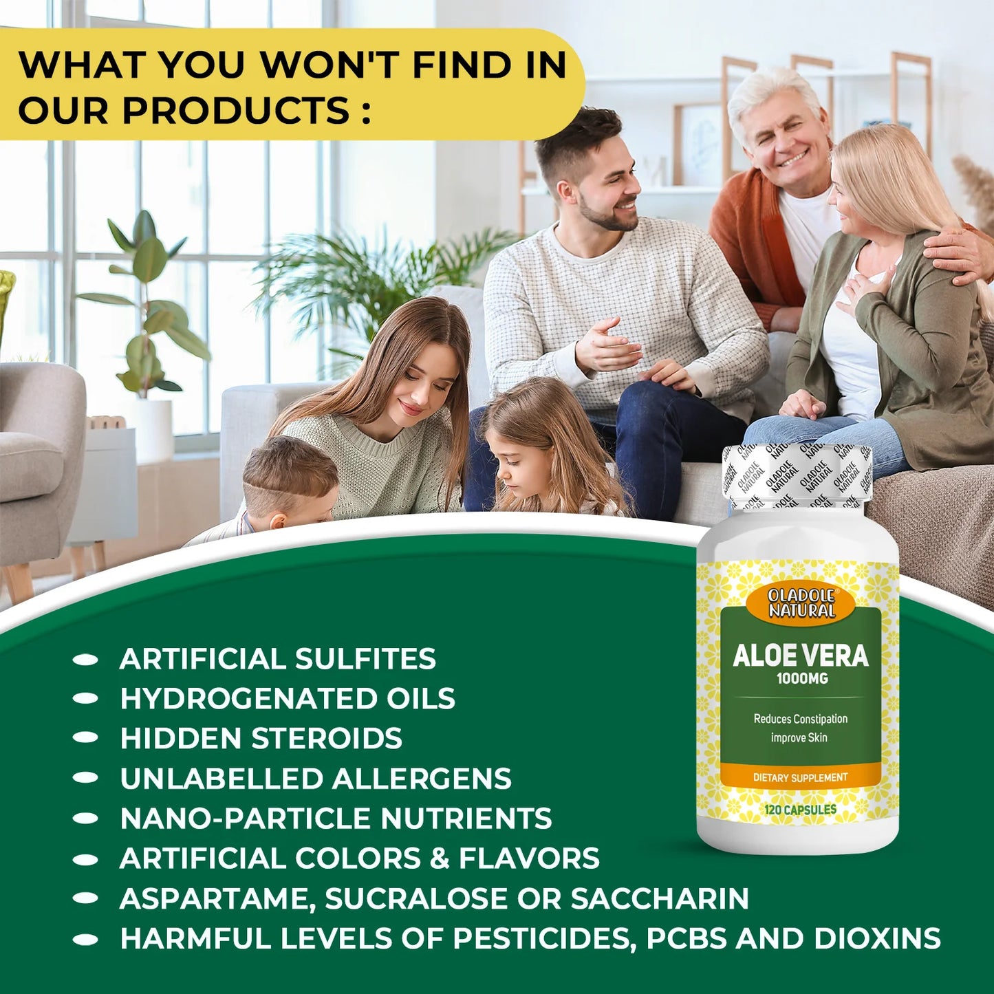 Aloe Vera 1000 mg