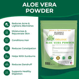 Natural Aloe Vera Leaf Powder 100 g