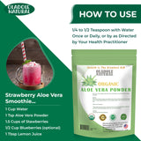 Natural Aloe Vera Leaf Powder 100 g