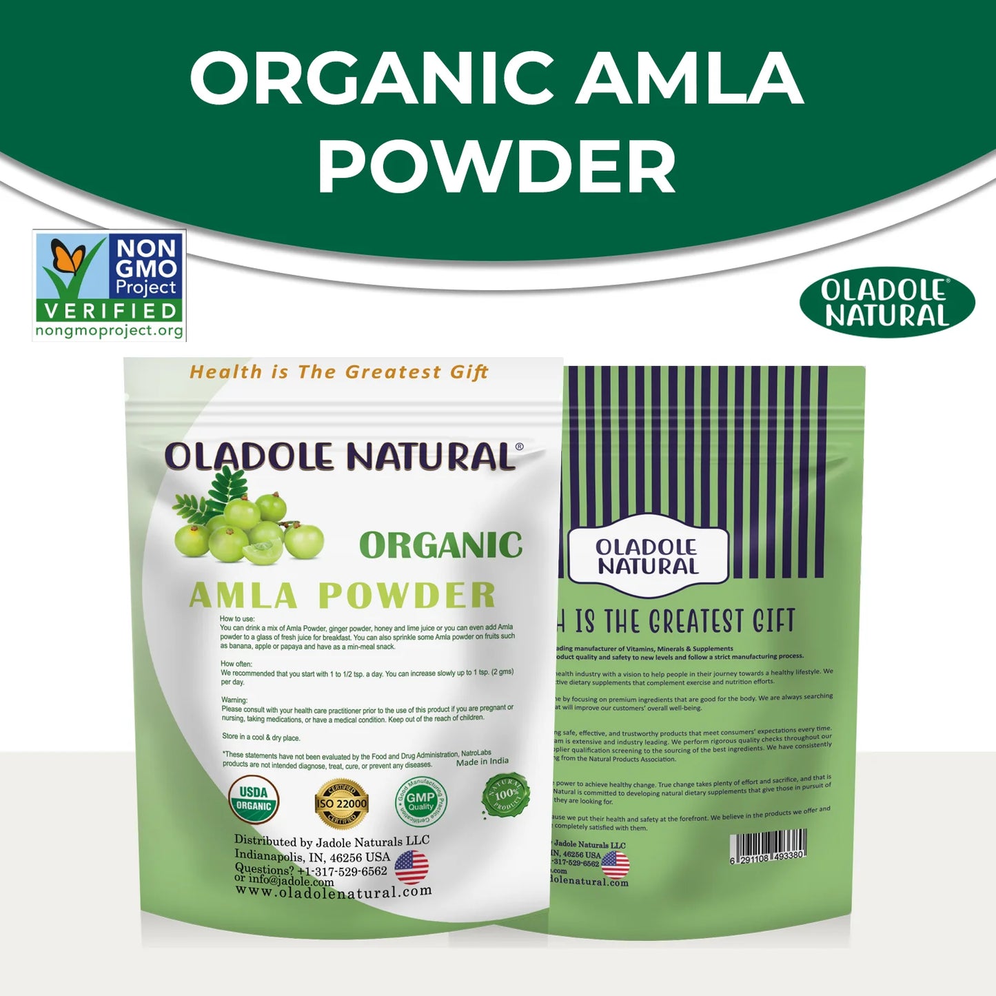 Organic Amla Powder 100 g 