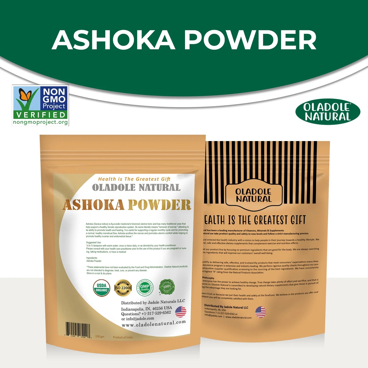 Organic Ashoka Powder 100 g