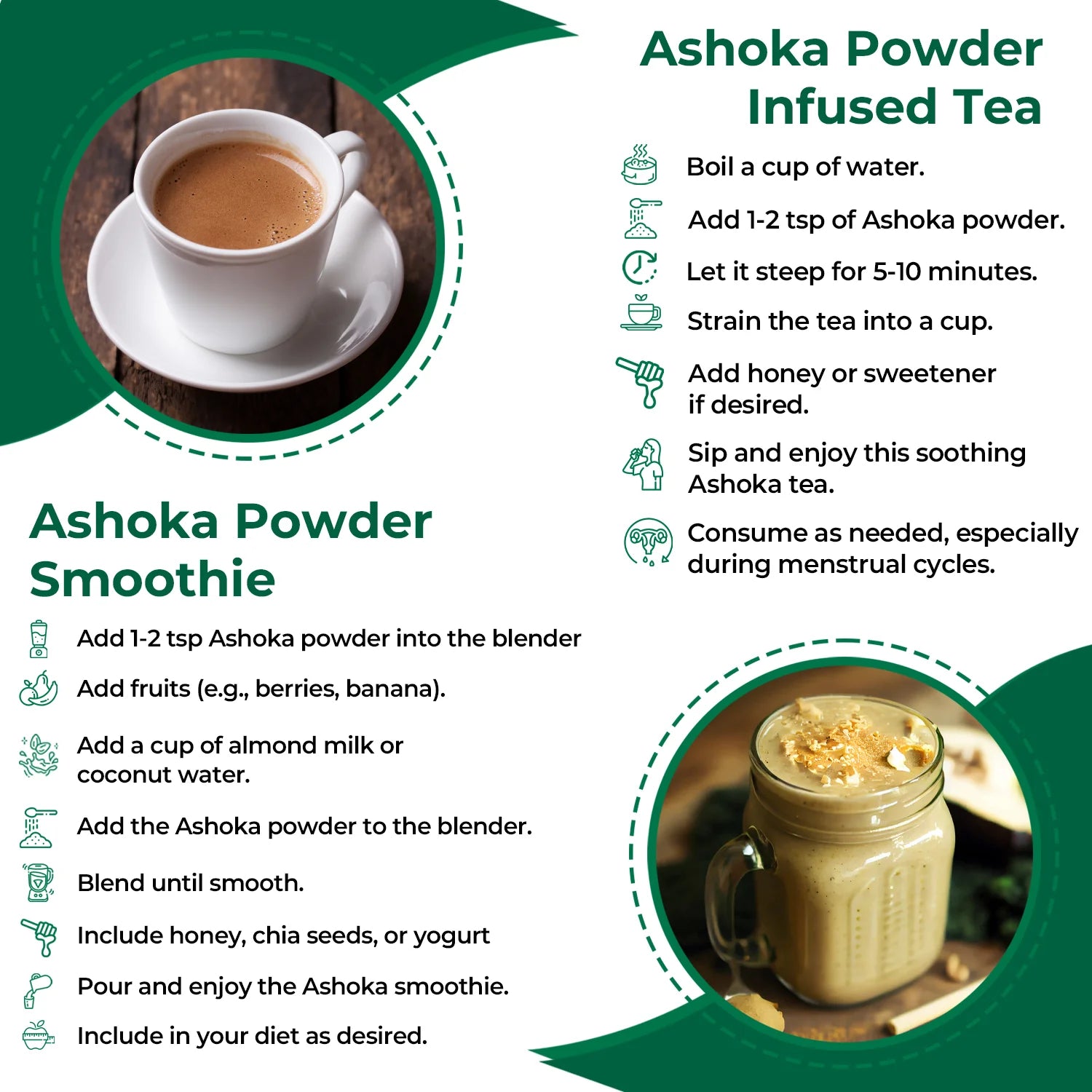 Organic Ashoka Powder 100 g
