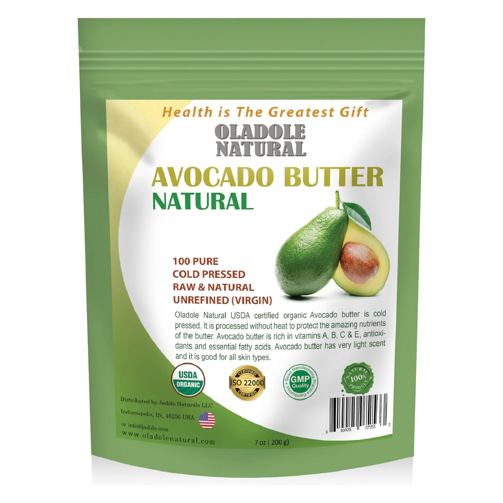 Organic Avocado Butter 200 g