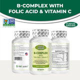 B-Complex with Folic Acid + Vitamin C