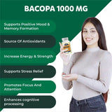 Bacopa Premium Nootropic Monnieri 1000 mg