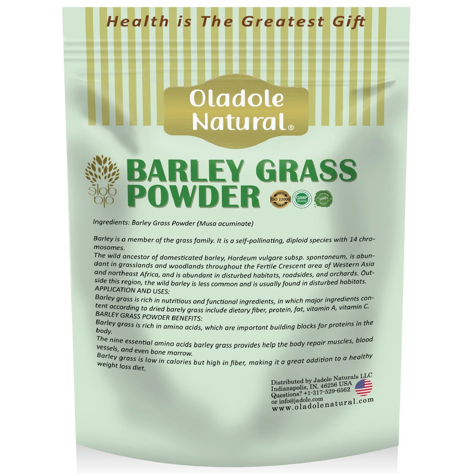 Organic Barley Grass Powder 100 g