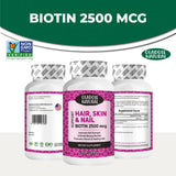 Biotin Hair Skin & Nails 2500 mcg 
