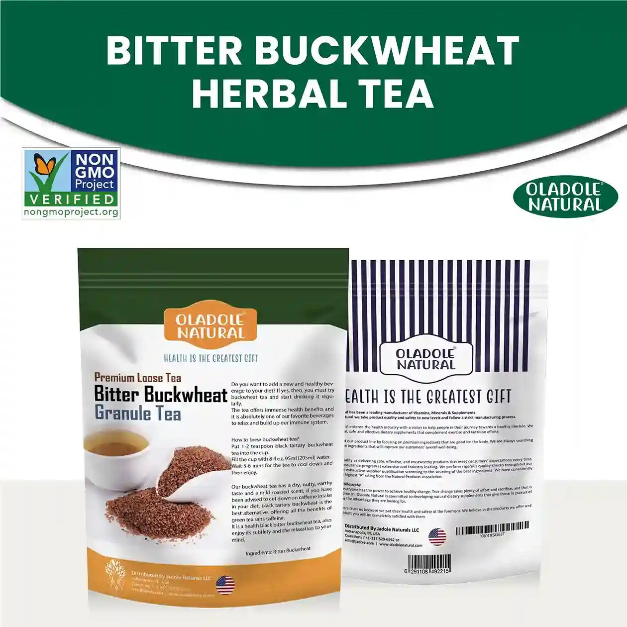 Black Tartary Buckwheat Herbal Tea 200 g