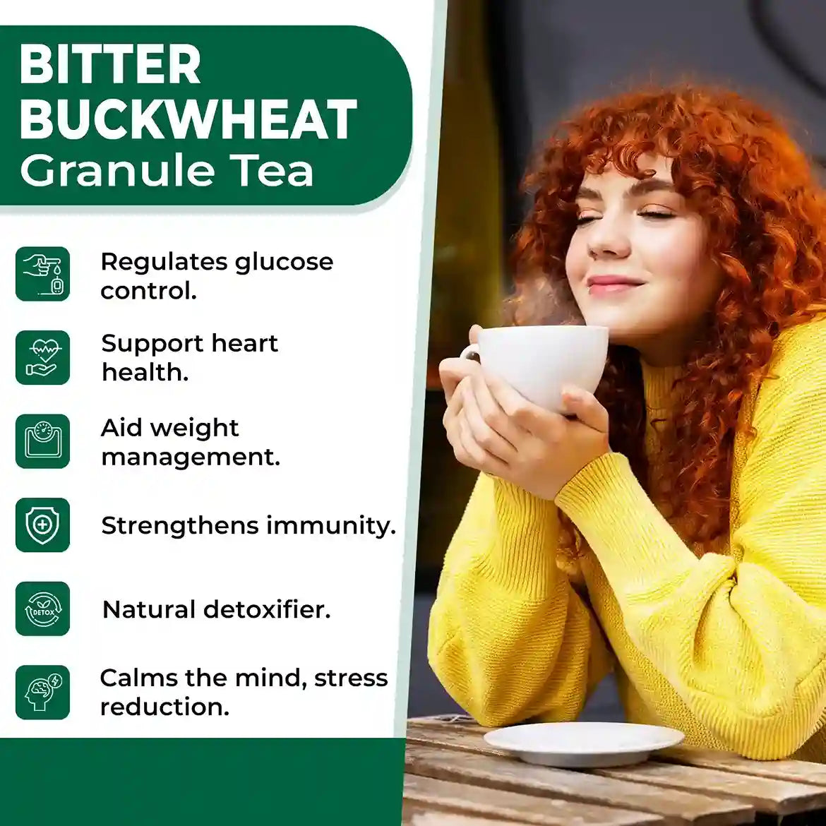 Black Tartary Buckwheat Herbal Tea 200 g