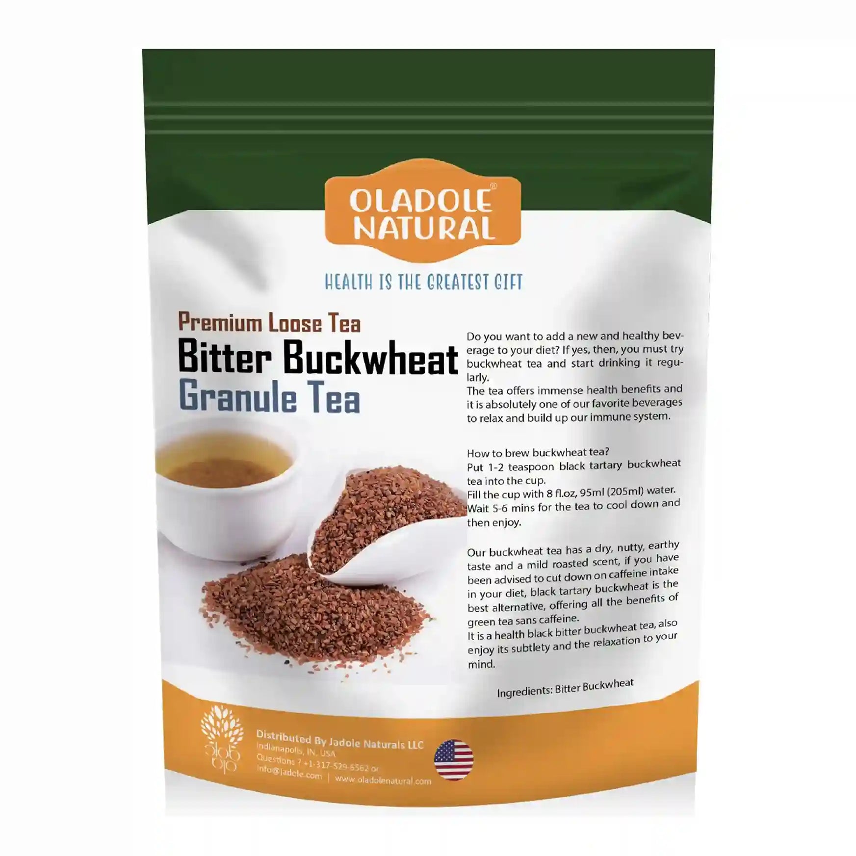 Black Tartary Buckwheat Herbal Tea 200 g