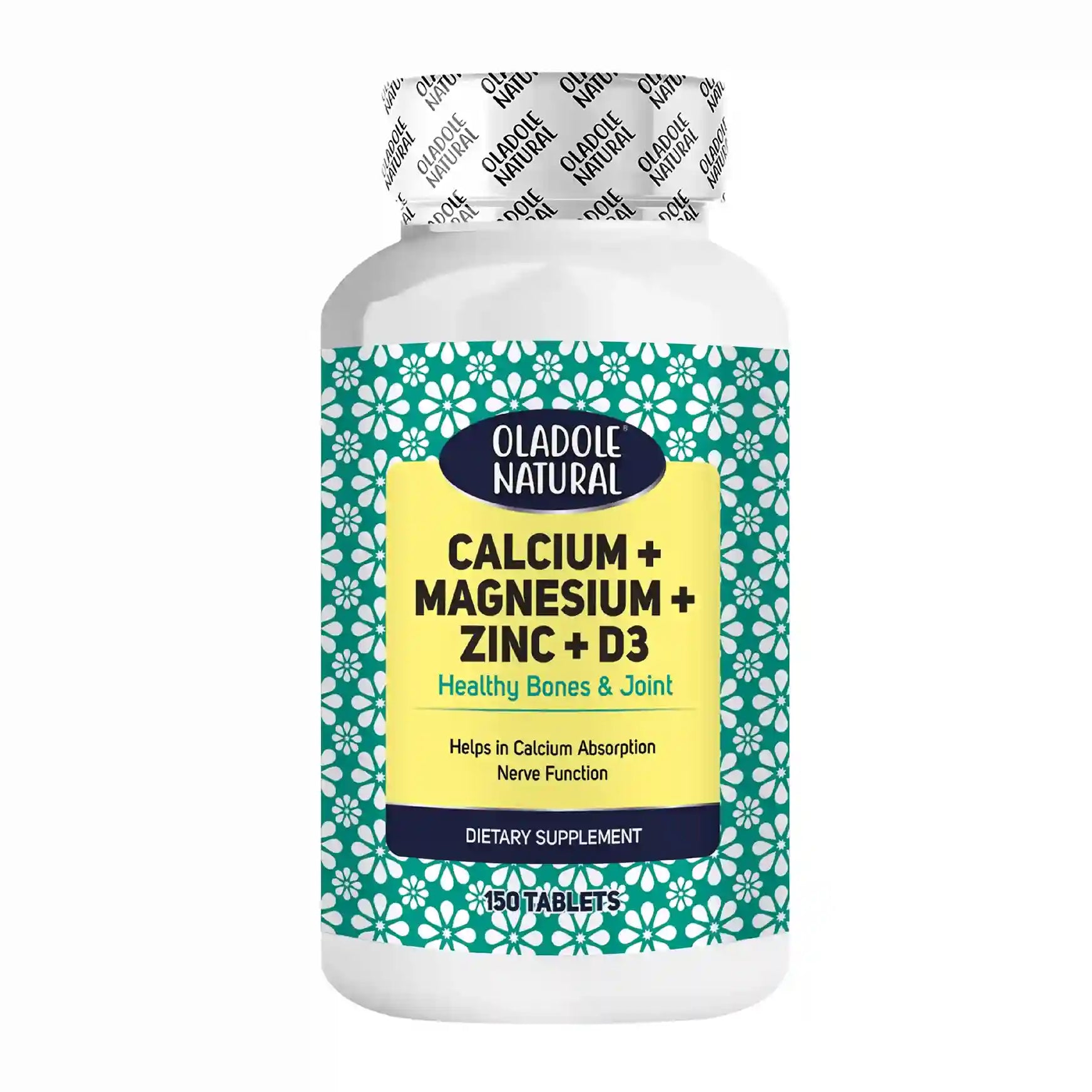Calcium, Magnesium, Zinc & Vitamin D Supplement