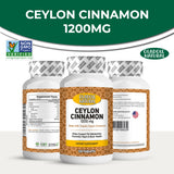 Organic Ceylon Cinnamon 1200 mg - 120 Tablets