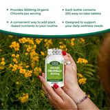 Organic Chlorella 3000 mg