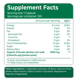 Organic Chlorella 3000 mg