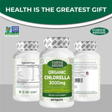 Organic Chlorella 3000 mg