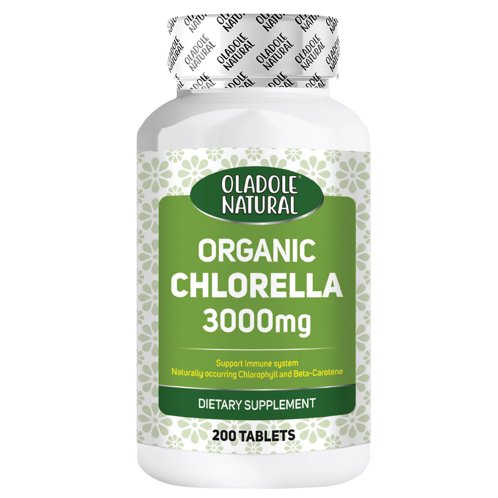 Oladole Natural Organic Chlorella 3000 mg