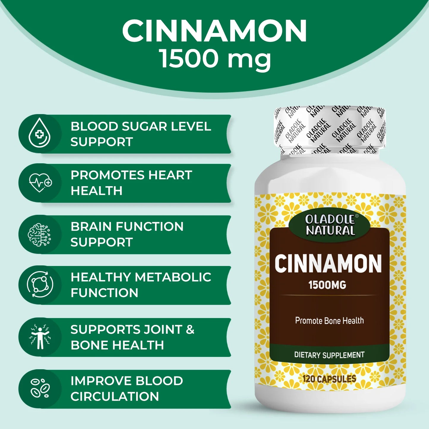 Cinnamon 1500 mg