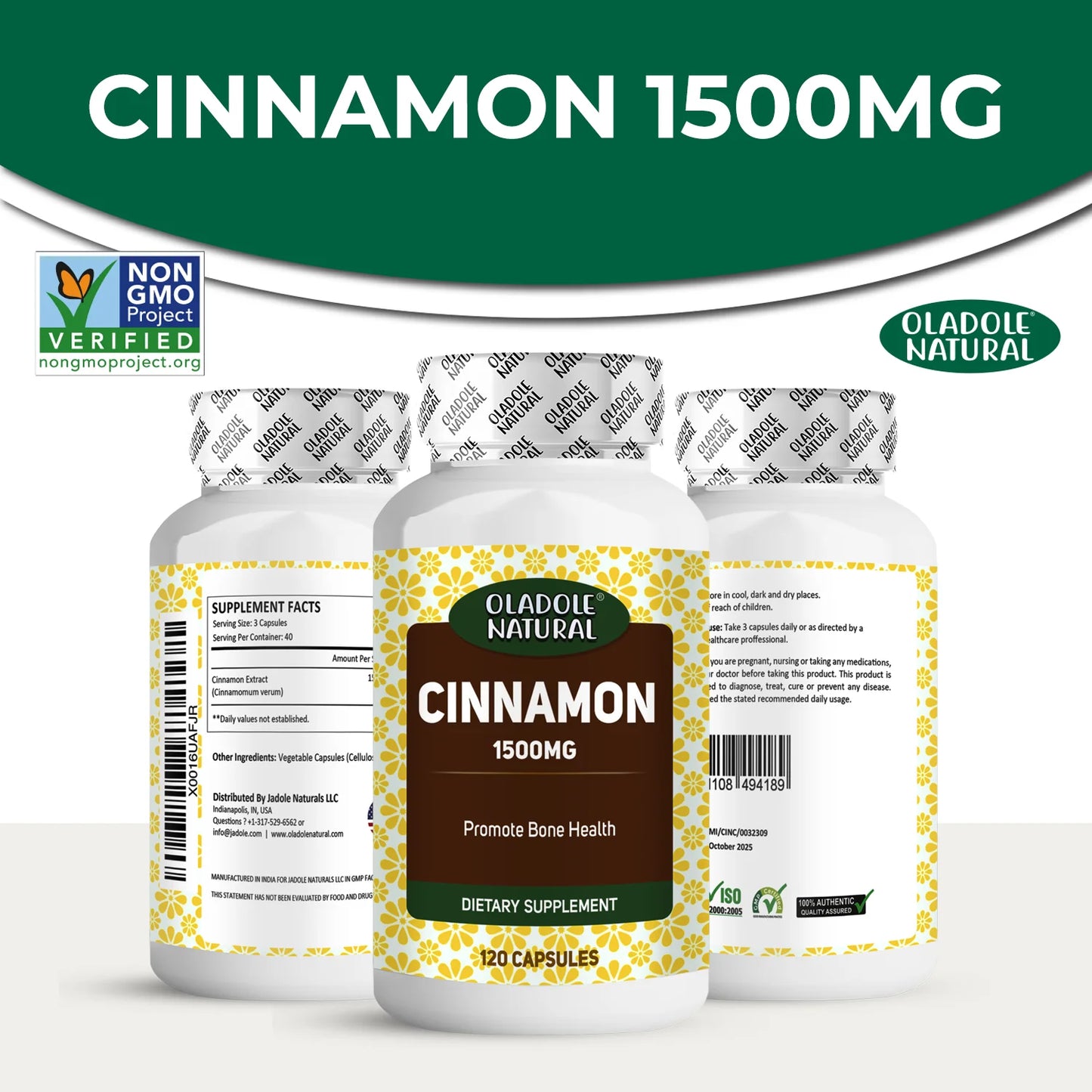 Cinnamon 1500 mg