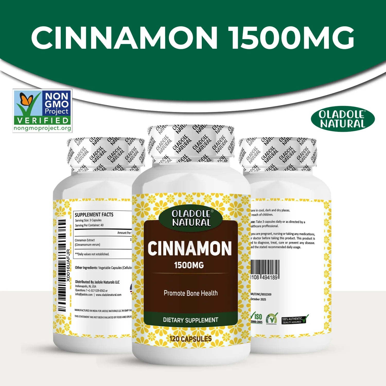 Cinnamon 1500 mg