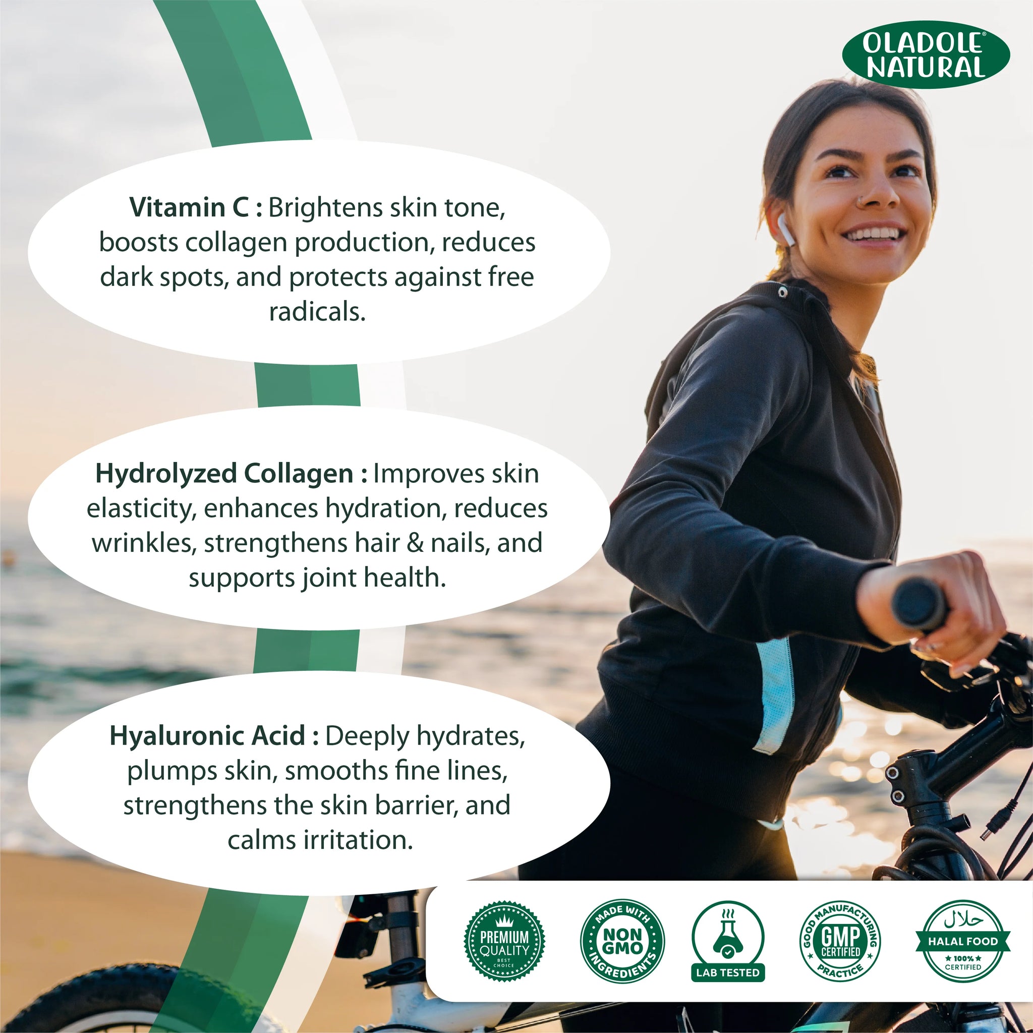 Premium Hydrolyzed Marine Collagen powder -201 g